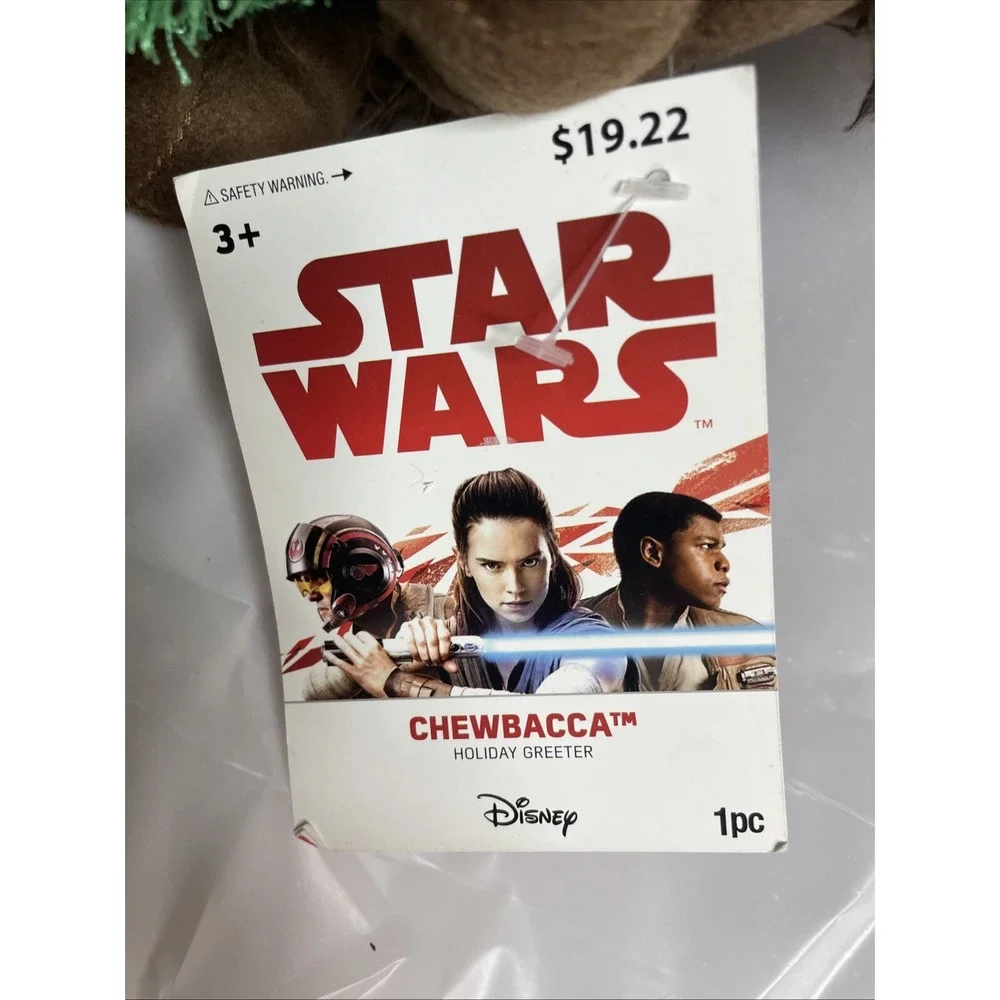 Star Wars Chewbacca Christmas Holiday‎ Greeter Plush 23
